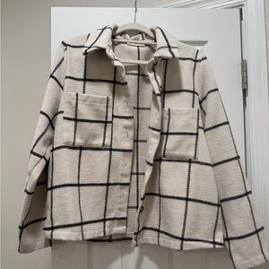 MELLODAY Plaid Shacket